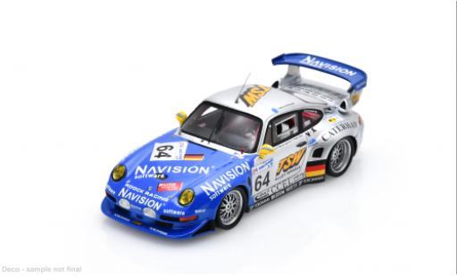 Diecast model cars Porsche 911 GT2 Porsche 24h Le Mans 1996 #64 M.Ligonet/C.Hurtgen 1/43 Spark