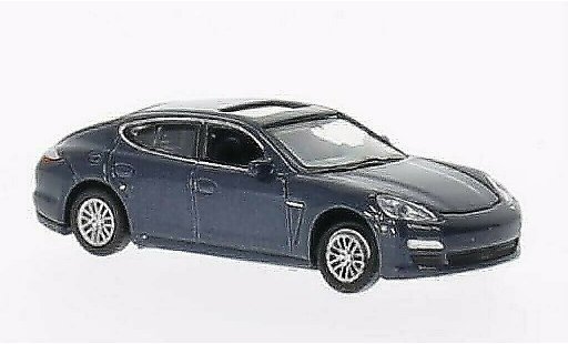 Porsche Panamera S 1/87 Welly blue diecast model cars