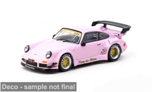Diecast model cars Porsche 911 RWB pink/gold 1/64 Tarmac Works