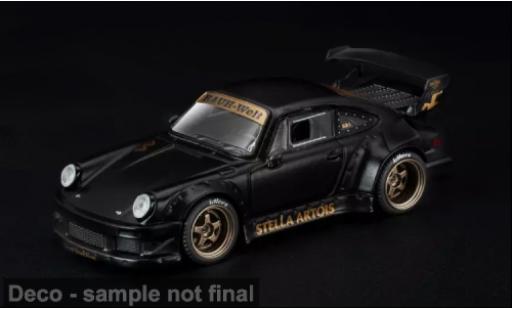 Diecast model cars Porsche 911 RWB black 1/64 Pop Race