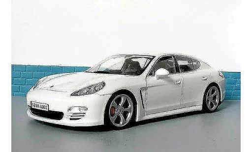 Porsche Panamera 4S 1/18 Norev white diecast model cars