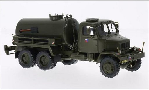 Praga V3S Tankwagen 1/43 Abrex Tank Fekalni vuz (Cesspit Emptier) tschechische Armee matt-green diecast model cars
