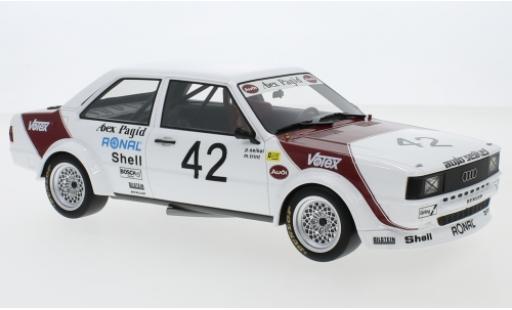 Diecast model cars Audi 80 gte (B2) Gr.2 No.42 Abex Pagid Racing Team ETCC GP Br&Atilde;&frac14;nn 19 P. Seikel/M.Trint 1/18 Premium ClassiXXs
