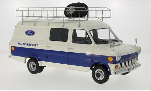 Diecast model cars Ford Transit Kastenwagen MKI Motorsport 1970 1/18 Premium ClassiXXs