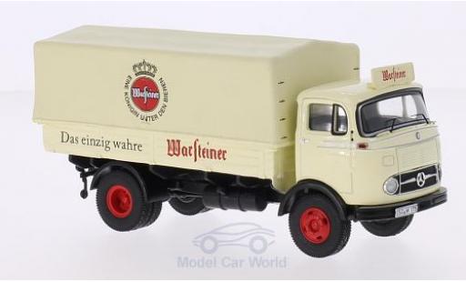 Diecast model cars Mercedes LP 911 Base Warsteiner 1959 flatbedn-LKW with abnehmbarer Plane 1/43 Premium ClassiXXs