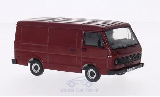 Diecast model cars Volkswagen LT28 Kasten red van 1/43 Premium ClassiXXs