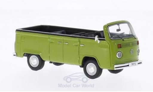 Diecast model cars Volkswagen T2 B Open Air Bus green 1/43 Premium ClassiXXs