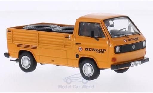 Diecast model cars Volkswagen T3 A flatbed Dunlop with Ladegut 1/43 Premium ClassiXXs