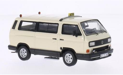 Diecast model cars Volkswagen T3 B Taxi bus 1/43 Premium ClassiXXs