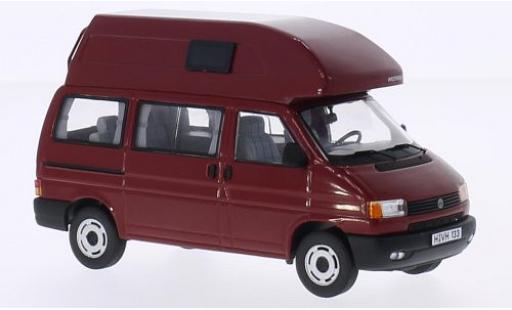 Diecast model cars Volkswagen T4 Base California (Hochroof) red 1/43 Premium ClassiXXs