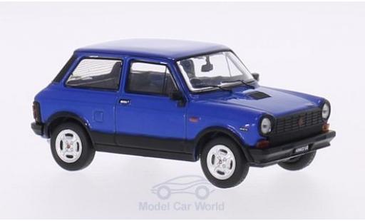 Diecast model cars Autobianchi A112 abarth blue 1980 1/18 Premium X