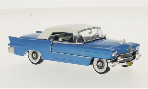 Diecast model cars Cadillac Eldorado Biarritz metallic blue/white 1956 1/43 Premium X