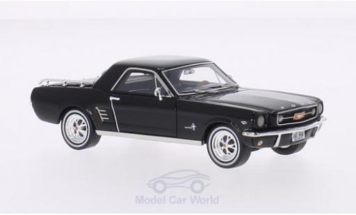 Diecast model cars Ford Mustang Concept Mustero black 1966 1/43 Premium X