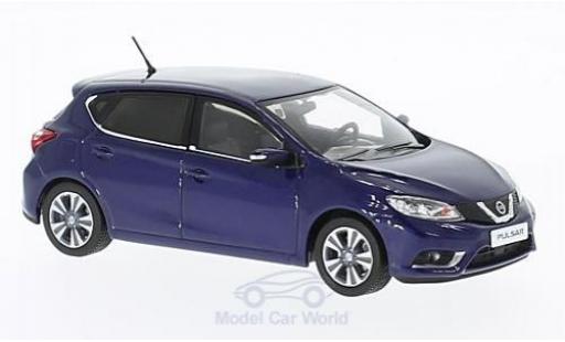 Diecast model cars Nissan Pulsar Base blue 2015 1/43 Premium X