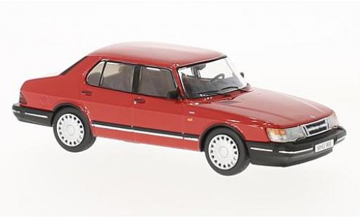Diecast model cars Saab 900 i red 1987 1/43 Premium X