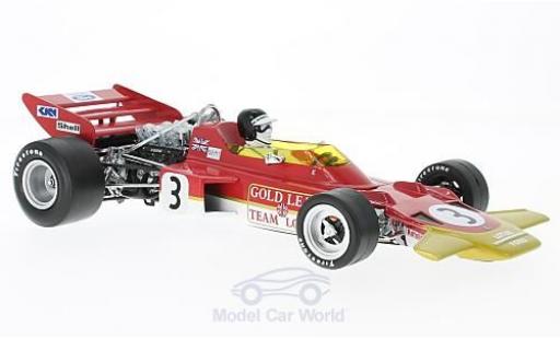 Diecast model cars Lotus 72 Base No.3 Team Gold Leaf formula 1 GP Spanien 1970 J.Rindt 1/18 Quartzo