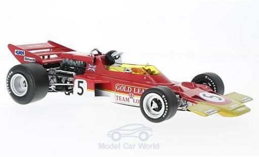 Diecast model cars Lotus 72 72C C No.5 Team Gold Leaf formula 1 GP Gro&Atilde;�britannien 1970 J.Rindt 1/18 Quartzo