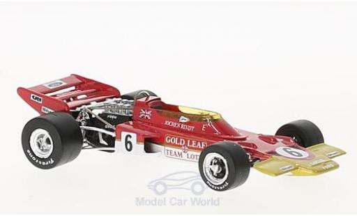 Diecast model cars Lotus 72 72C C No.6 Gold Leaf formula 1 GP Frankreich 1970 J.Rindt 1/43 Quartzo