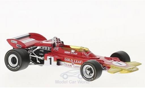 Diecast model cars Lotus 72 72D D No.1 Gold Leaf formula 1 GP Frankreich 1971 E.Fittipaldi 1/43 Quartzo