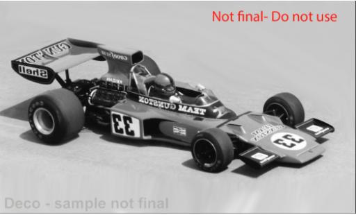 Diecast model cars Lotus 72 72E E GP South Afrika 1975 #33 1/18 Quartzo