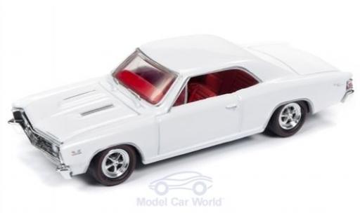 Diecast model cars Chevrolet Chevelle SS white 1967 1/64 Racing Champions