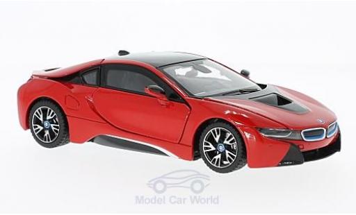 Diecast model cars Bmw i8 Coupe red 1/24 Rastar