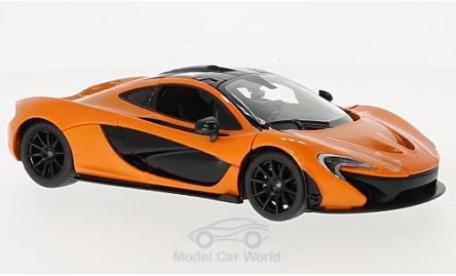 Diecast model cars McLaren P1 Base orange 1/24 Rastar
