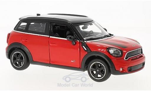 Diecast model cars Mini Cooper S Countryman (R60) red/black 1/24 Rastar