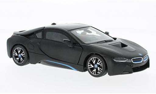 Diecast model cars Bmw i8 Coupe matte noir 1/24 Rastar