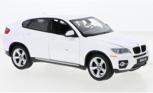 Diecast model cars Bmw X6 suv white 1/24 Rastar