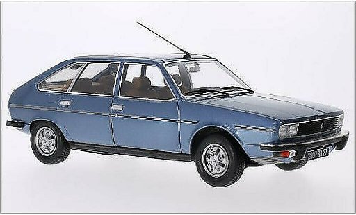 Renault 30 TS 1/18 Norev metallic blue 1978 diecast model cars