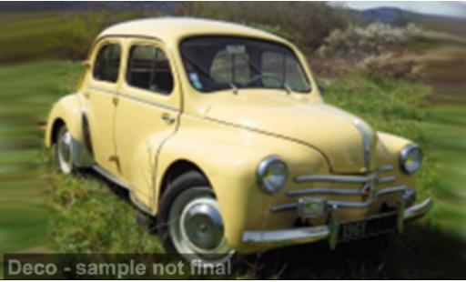 Diecast model cars Renault 4CV Base beige 1/18 Solido