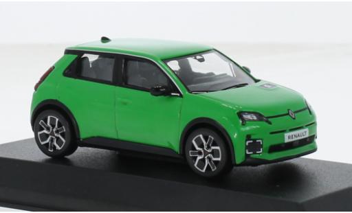 Diecast model cars Renault 5 Base E-Tech 100% green 1/43 Norev