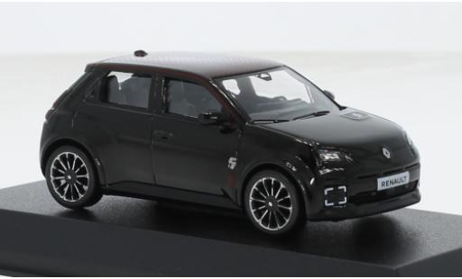Diecast model cars Renault 5 Base E-Tech 100% black 1/43 Norev