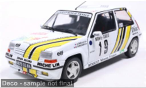 Diecast model cars Renault 5 Turbo GT #19 1/18 Solido