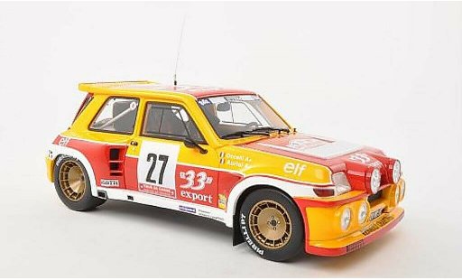 Renault 5 Maxi Turbo 1/18 Ottomobile No.27 Export 33 Tour de Corse 198 /B.Occelli diecast model cars