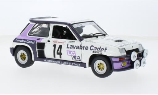 Diecast model cars Renault 5 Turbo #14 1/18 Solido
