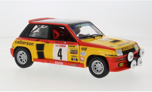 Diecast model cars Renault 5 Turbo #4 1/18 Solido