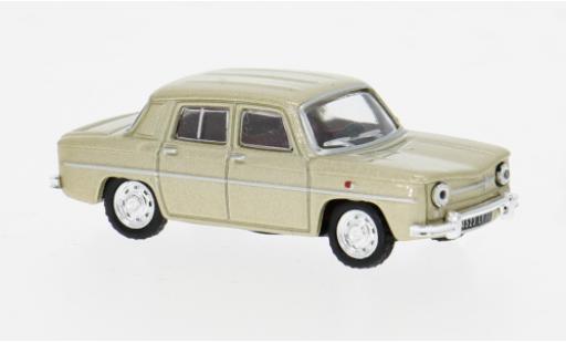 Diecast model cars Renault 8 Base beige 1/87 Norev