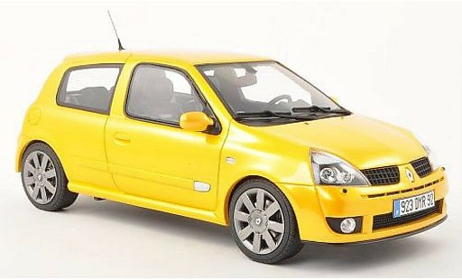 Renault Clio Base 1/18 Ottomobile 2 Phase 3 yellow 2004 diecast model cars