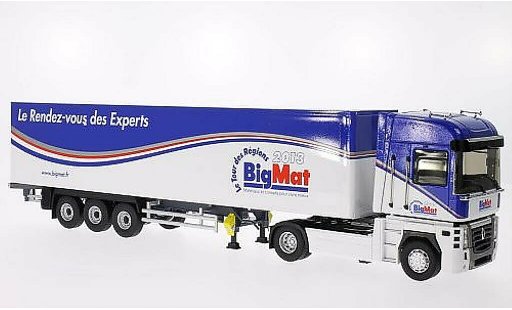 Renault Magnum Base 1/43 Eligor trunk-SZ. BigMat Le Tour des Regions 2013 diecast model cars