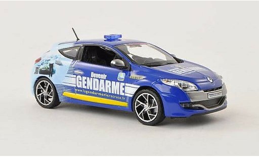 Renault Megane RS 1/43 Norev Gendarmerie Tour de France 2011 diecast model cars