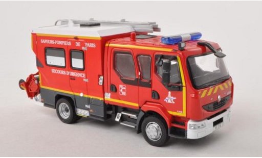 Renault Midlum Base 1/43 Eligor 220 DoKa Sapeurs Fire brigade de Paris - Secours dUrgence Fire brigade (F) diecast model cars