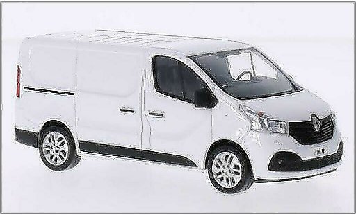 Renault Trafic Kasten 1/43 Norev van white 2014 diecast model cars