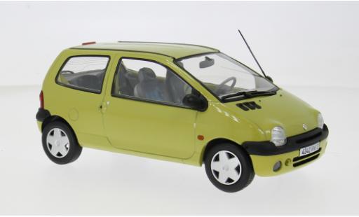 Diecast model cars Renault Twingo Base yellow 1998 1/18 Norev