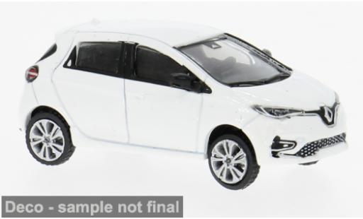 Diecast model cars Renault Zoe Base white 2019 1/87 PCX87