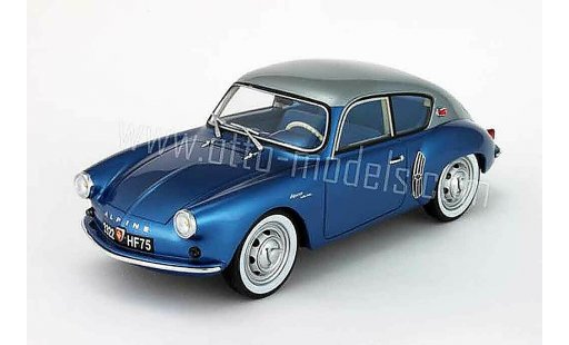 Alpine A106 mille miles 1/18 Ottomobile 1958 grey et blue diecast model cars