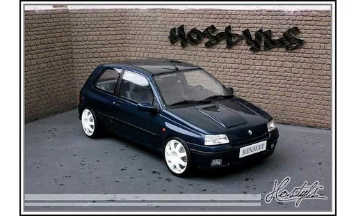 Renault Clio Williams 1/18 Ottomobile jantes groupe a white diecast model cars