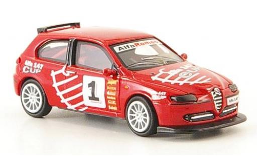 Diecast model cars Alfa Romeo 147 cup version No.1 2001 1/87 Ricko