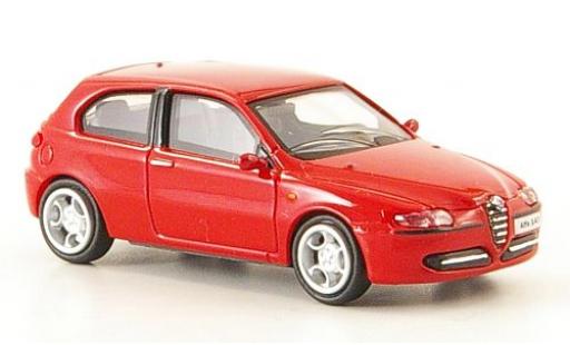 Diecast model cars Alfa Romeo 147 berlina red 2001 1/87 Ricko